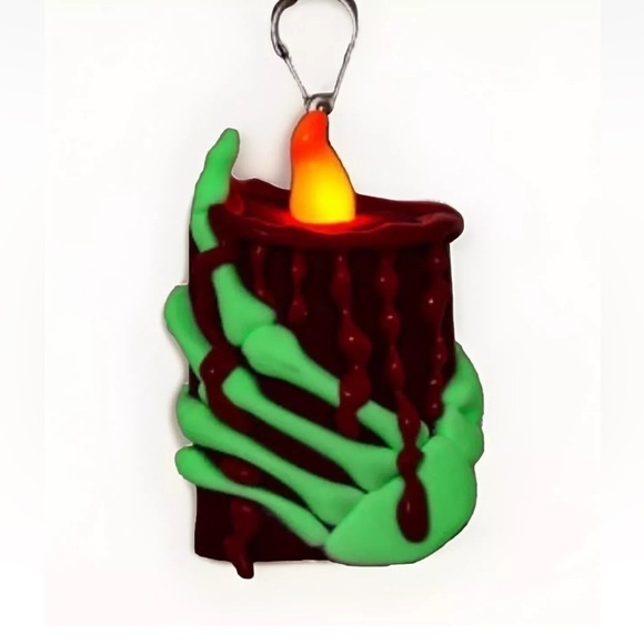 Bath And Body Works HALLOWEEN Skeleton Hand Lights/Sounds Pocketbac+2 Hand Gels - Picture 6 of 9